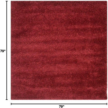 Alfombra de área cuadrada de felpa 2 pulgadas, modelo SG151