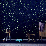 Pegatinas de estrellas brillantes, marca desconocida, 615 pcs.