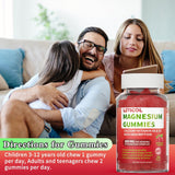 Gomitas de Magnesio Glycinate 800mg sin azúcar, Calma y Sueño