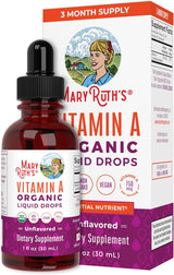 Suplemento Gotas líquidas orgánicas de vitamina A USDA