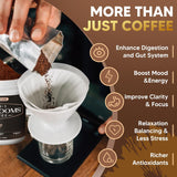Café Instantáneo de Setas 10 en 1, Energía y Enfoque, 180g
