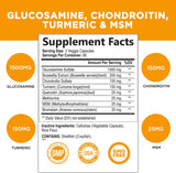 Suplementos Alimenticios de glucosamina con cúrcuma
