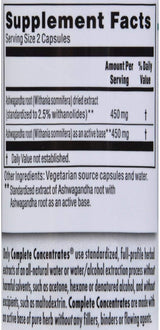 Concentrado Completo de Hierbas Kroeger, Ashwagandha, 60 Cápsulas