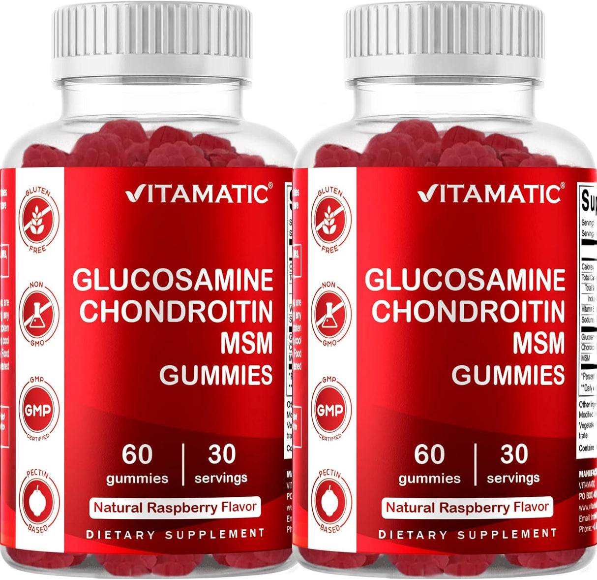 Suplementos Alimenticios de 2 gomitas vitamáticas