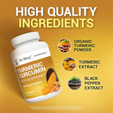 Suplemento de Curcumina y Bioperina 95% Curcuminoides