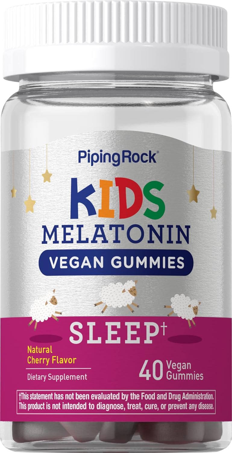 Piping Rock Gomitas de dormir para niños de 1 mg  40 gomitas