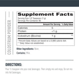 Suplemento de Calostro Bovino Isopure, Procesado Suavemente, 90 Servicios