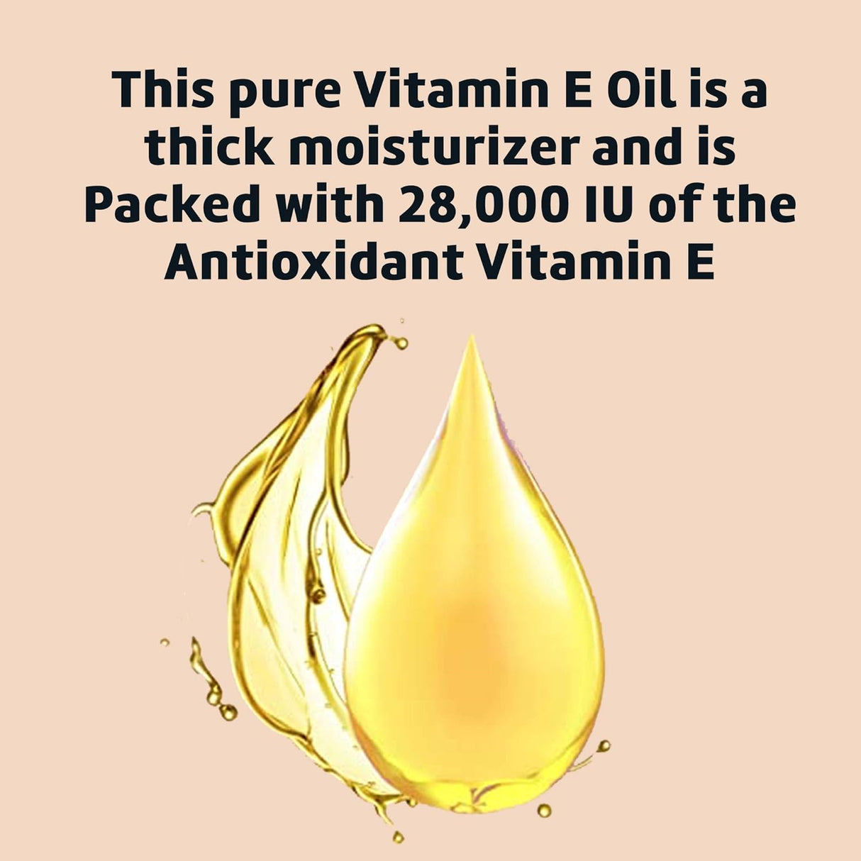Aceite de Vitamina E para Rostro 28,000 UI Sin Conservantes