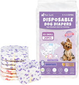 Pet Soft Pañales desechables para perras –  20 pañales