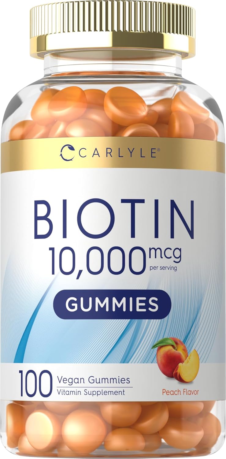 Gomitas de Biotina 10000mcg Carlyle | Veganas, Sin Gluten