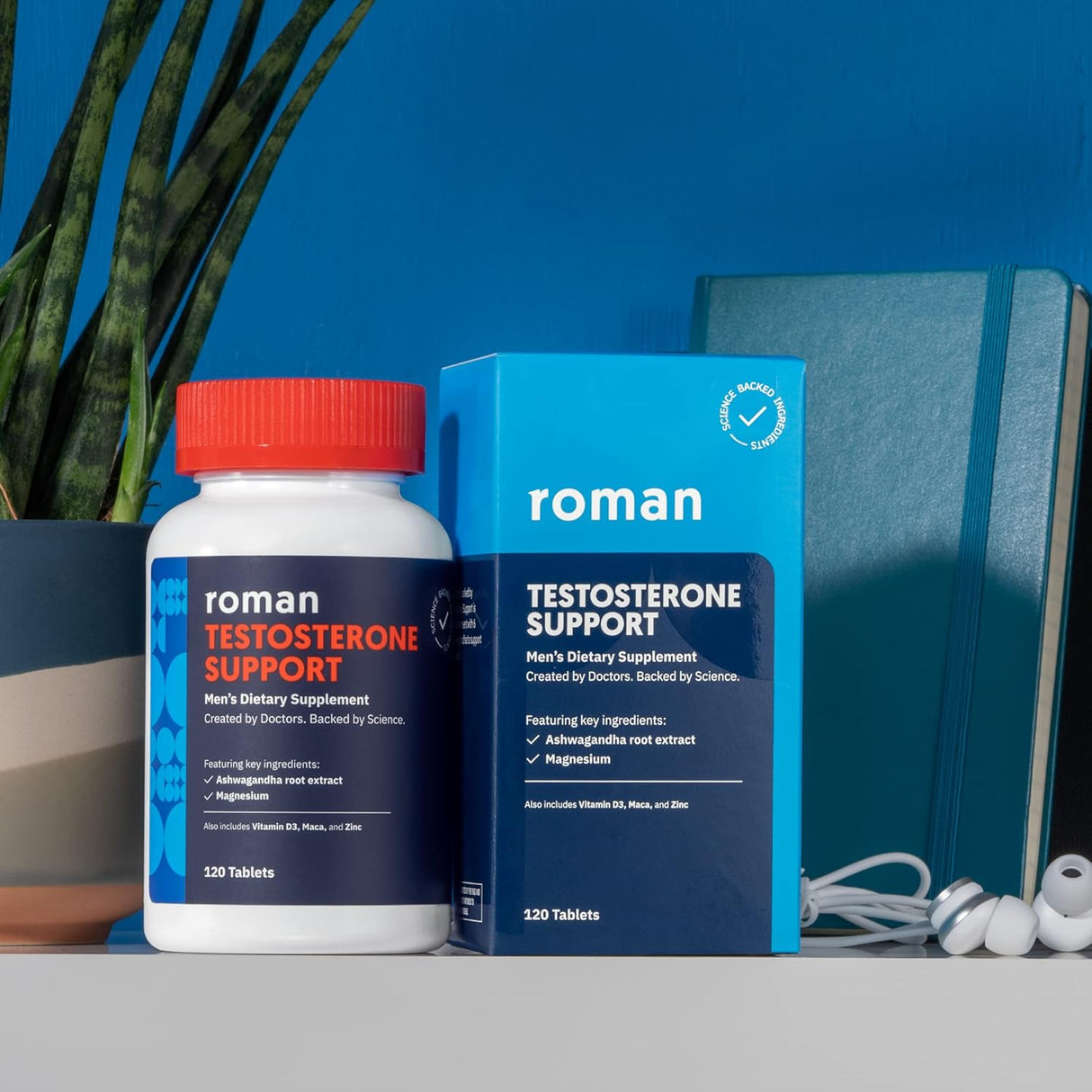 Suplementos Alimenticios de testosterona 120 tabletas