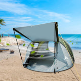 Tienda Nocturna: Tienda Camping 2 Personas Impermeable Instantánea