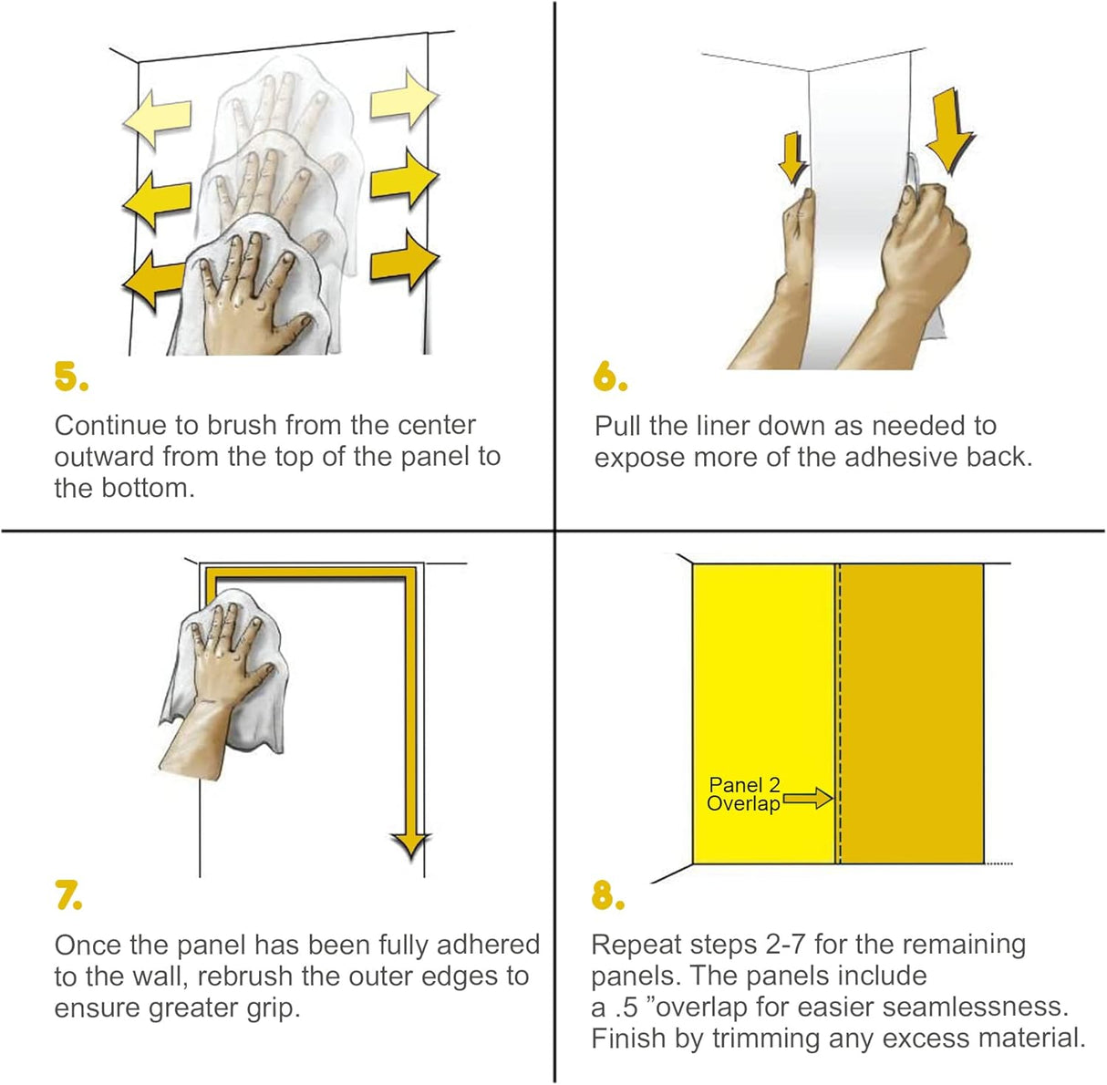 IDEA4WALL Murales de pinturas famosas, papel tapiz extraíble grande, calcomanías de pared para despegar y pegar, 100 x 144 pulgadas