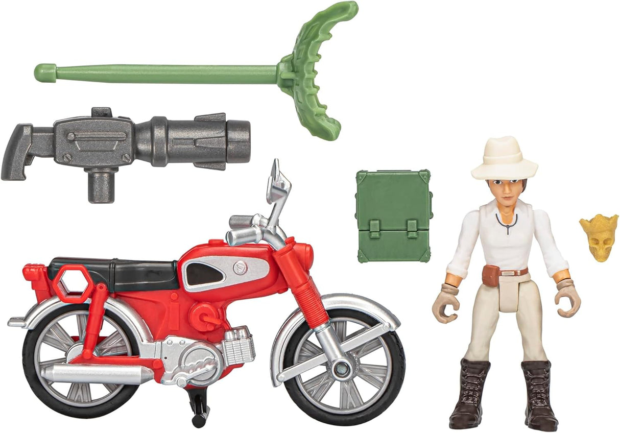 Figura de Acción Helena Shaw, Indiana Jones, 2.5 pulgadas, Moto