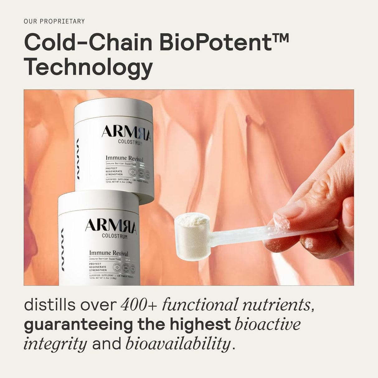 Suplemento Polvo premium alimentado con hierba