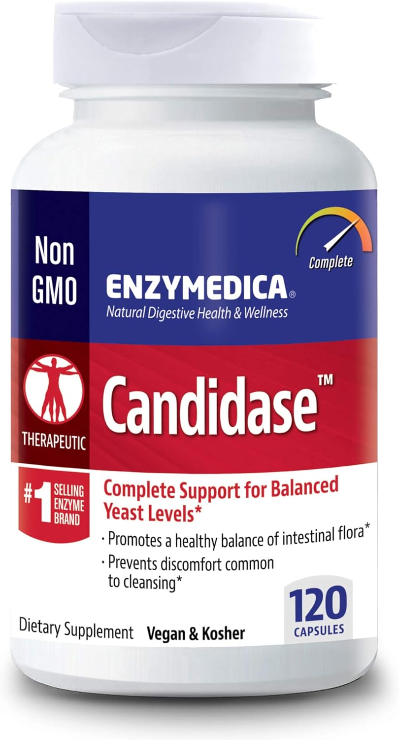 Suplemento Enzymedica Candidase 120 - Cápsulas