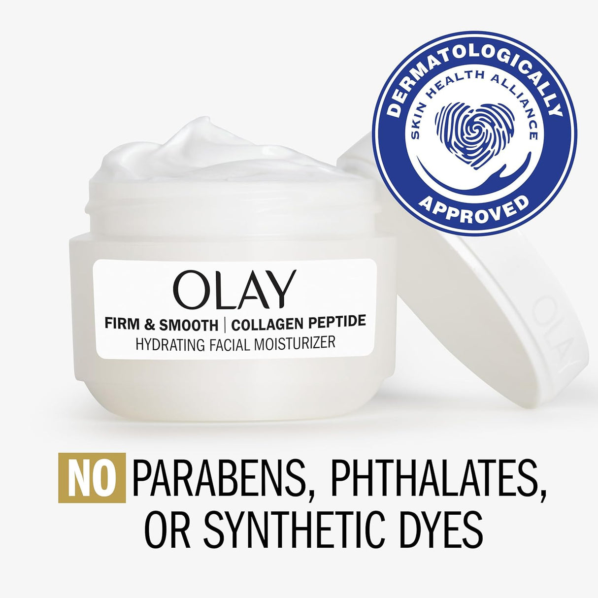 Crema hidratante facial de péptido de colágeno Olay
