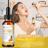 Suplemento líquido de magnesio de 1000 mg con fibra M inch