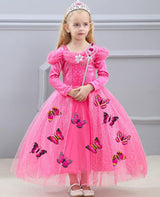 Disfraz de Princesa para Niñas, Fantasía, Mariposa, Modelo 2023