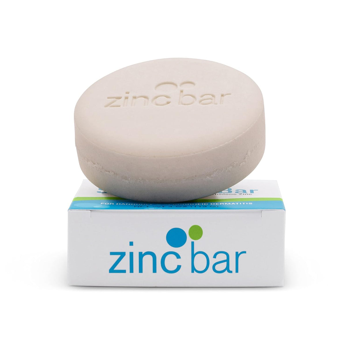 Barra de champú de zinc piritiona para la caspa DermaHarmony