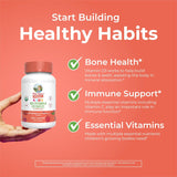 Vitaminas infantiles MaryRuth Organics | Orgánico, Vegano, 60 cápsulas