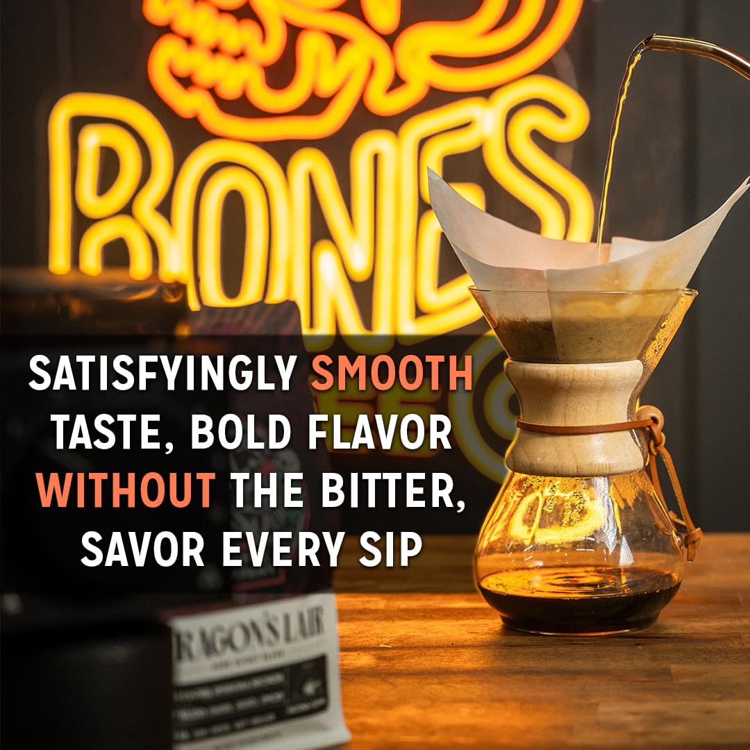 Café Molido Decaf Highland Grog - Bones Coffee, 12 oz, Gourmet