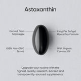 Suplemento Sports Research de astaxantina de algas orgánico