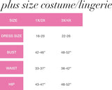 Disfraz de árbitro sin reglas de 3 piezas plus talla  2x