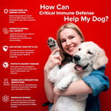 Vitaminas inmunológica crítica para perros y gatos