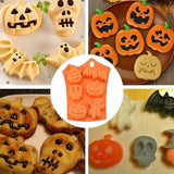 Moldes de Silicona Halloween 12 Cavidades para Chocolates 2 PCS