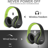Auriculares ZIHNIC Bluetooth Inalámbricos, Plegables, FM, Modelo ZIH-01