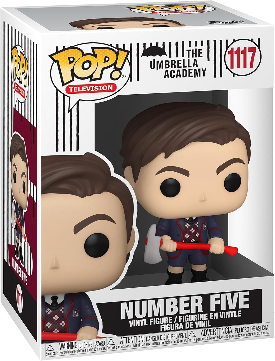 Figura Coleccionable Vinyl Number 5 - Funko POP Umbrella Academy