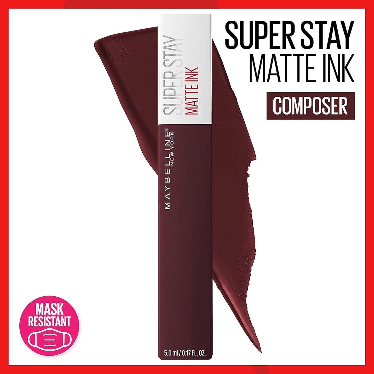 Lápices Labiales líquido de tinta mate marrón oscuro