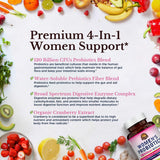 Suplementos Probióticos para mujer 120 mil millones de UFC