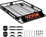 Cesta de carga para portaequipajes para techo VEVOR
