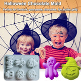 Molde Silicona Halloween 2 Pack para Galletas y Chocolates