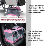 Transportín Suave para Gatos Grandes y Medianos, Modelo Viaje
