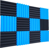 Paneles Acústicos, 24 Piezas, 2 x 12, Aislantes de Sonido