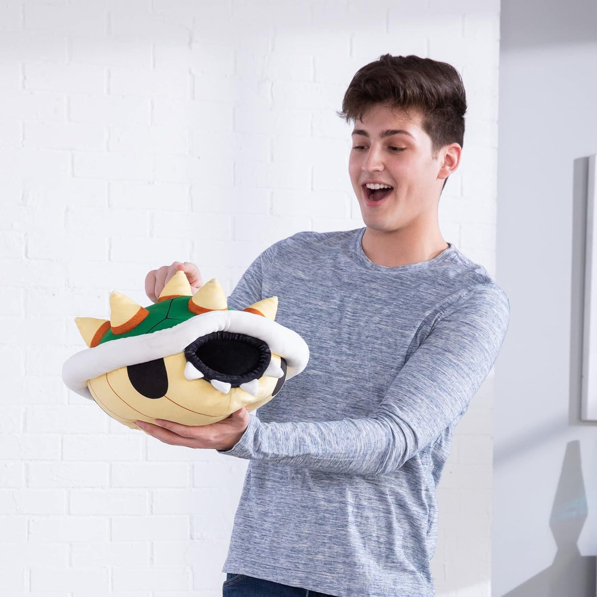 Peluches Super Mario Bowser Shell Mega   15 pulgadas