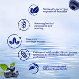 Moringa Líquido Orgánico 8000mg, Supergreens, Alta Potencia