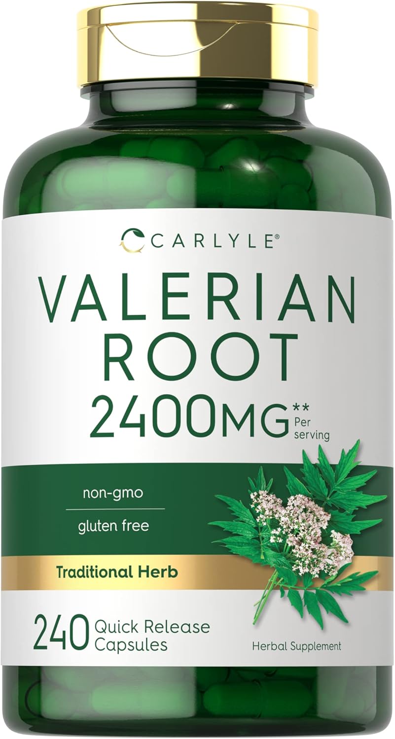 Suplemento Carlyle raíz de valeriana 240 unidades sin gluten
