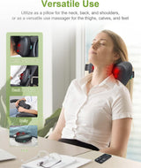Cojín Masajeador Ugift - Masaje Shiatsu con Calor y Control Remoto