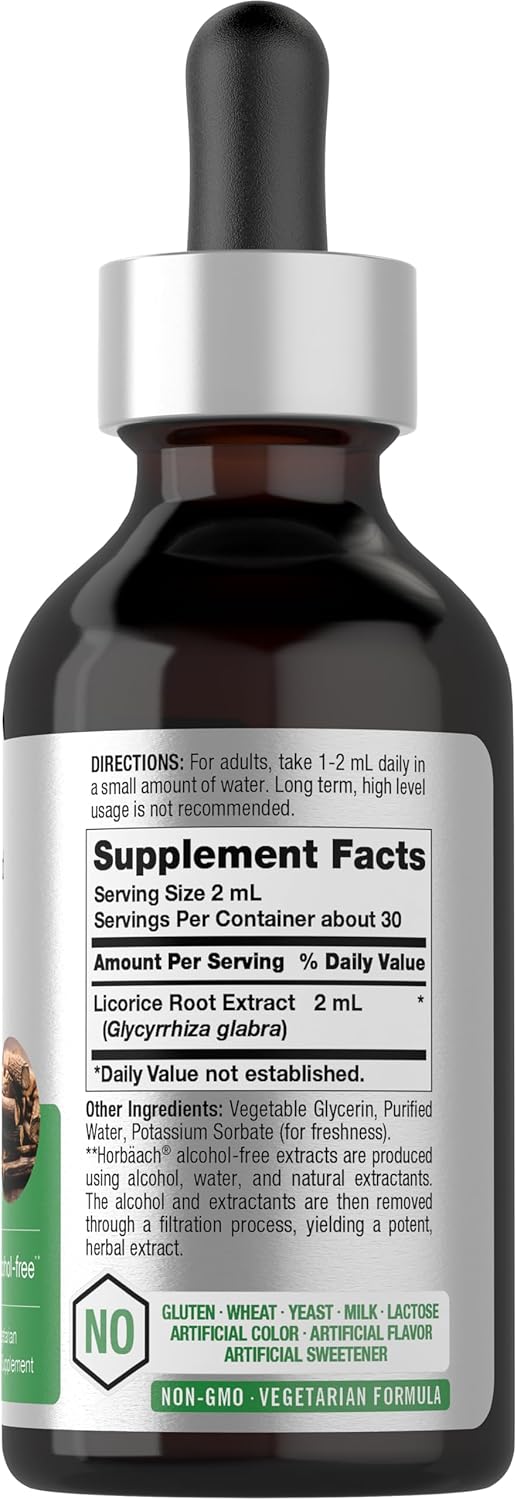 Extracto de Regaliz Horbäach | 2 fl oz | Sin Alcohol, Vegetariano