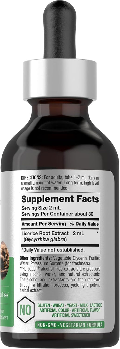Extracto de Regaliz Horbäach | 2 fl oz | Sin Alcohol, Vegetariano