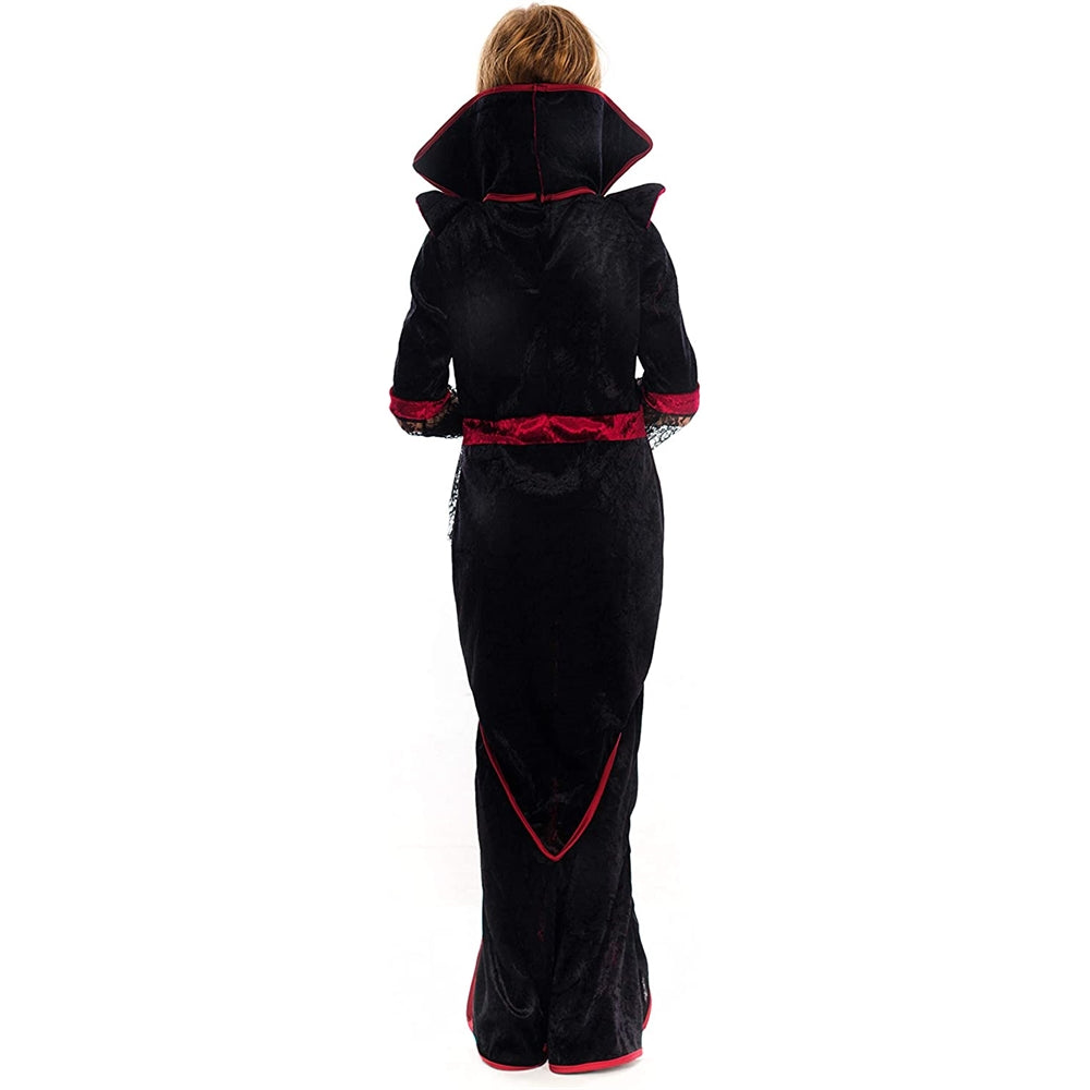 Disfraz de vampiro real para niñas gótico talla S