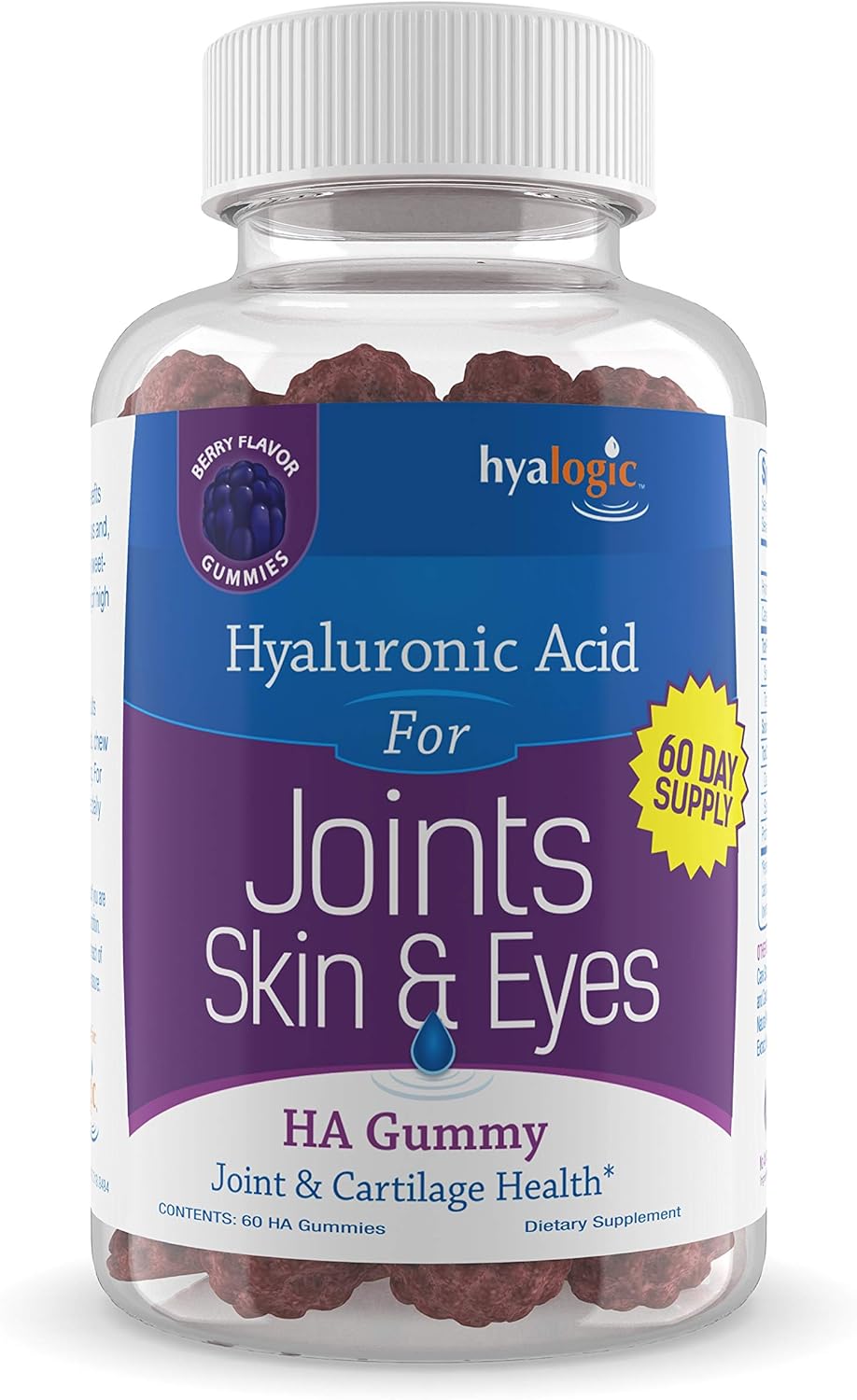 ácido hialurónico con sabor a bayas vitaminas