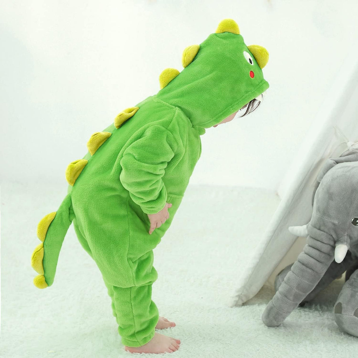 Disfraz de tiburón para niños LOLANTA, suave, unisex, jumpsuit
