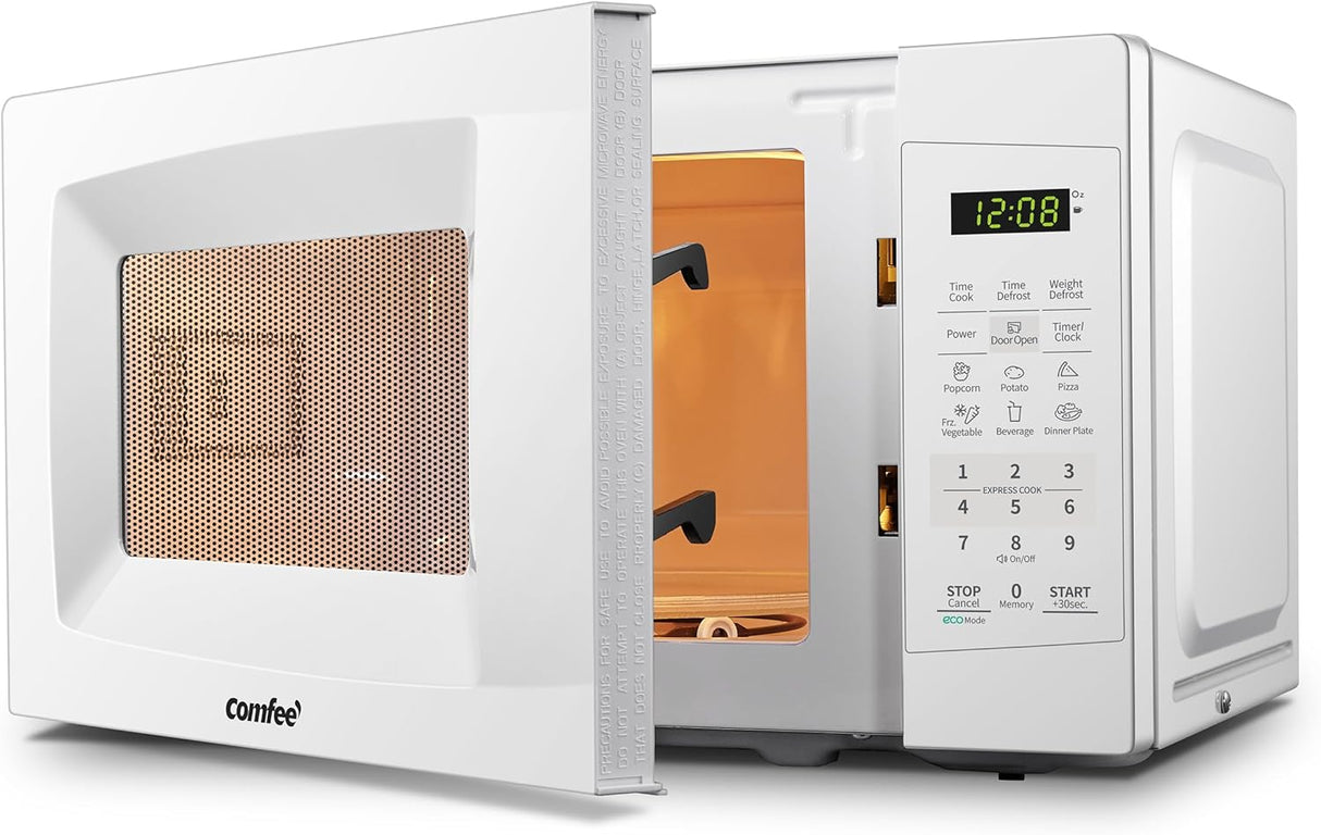 Microondas de Encimera COMFEE, 0.7 Cu Ft, 700W, EM720CPL-PM