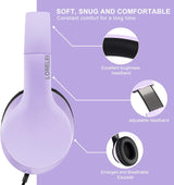 Auriculares LORELEI X6 con micrófono, ligeros y plegables