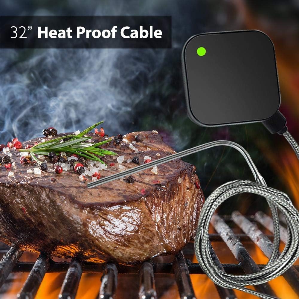 Termómetro inalámbrico Bluetooth NUTRICHEF AZPWIRBBQ40